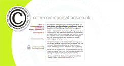 Desktop Screenshot of colin-comms.co.uk